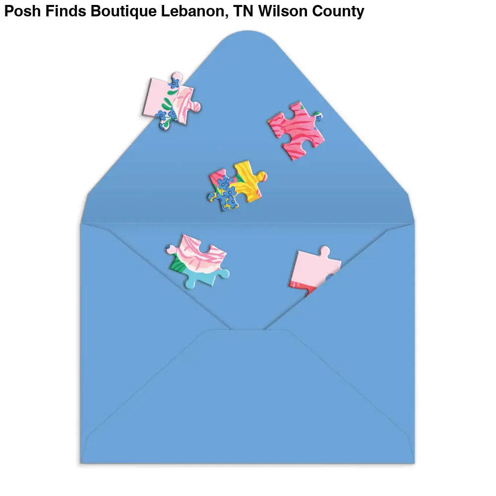 Blooms of Love Greeting Card Puzzle
