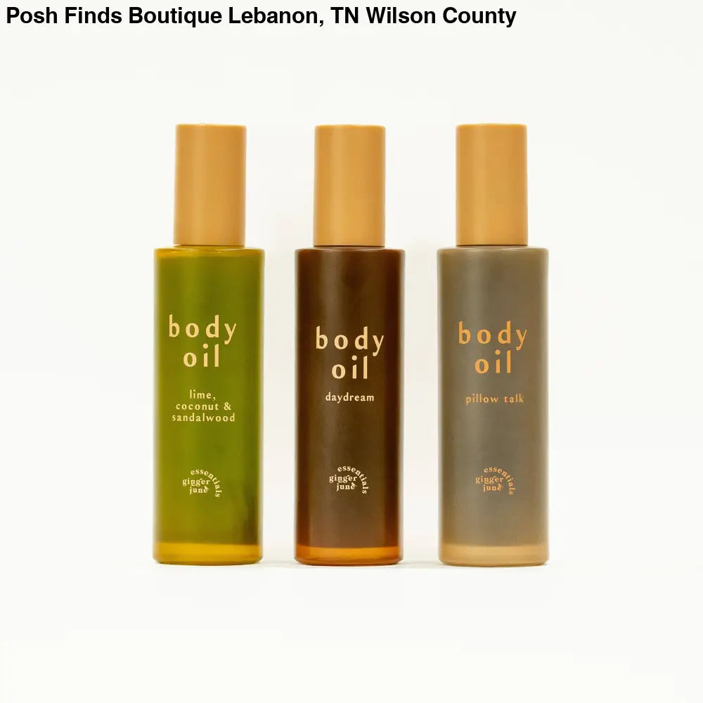 Body oil • 3 essential blends • 100% natural Joyful - Posh Finds