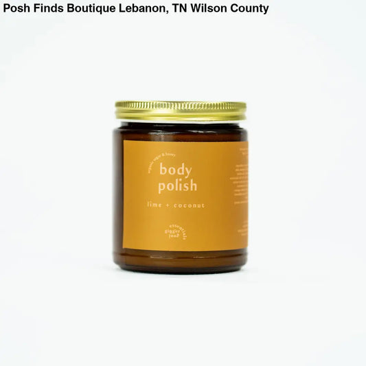 BODY POLISH • COCONUT LIME • 100% natural - Posh Finds
