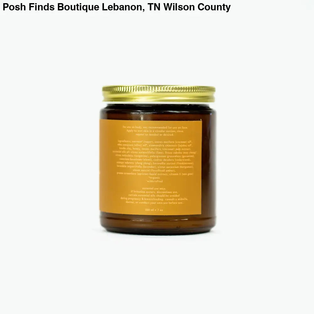 BODY POLISH • COCONUT LIME • 100% natural - Posh Finds