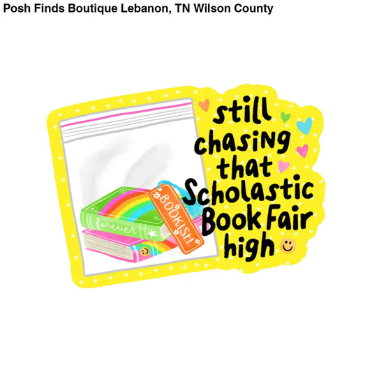 Book Read Funny Humor Lit Cute High Quality Vinyl Sticker - Posh Finds