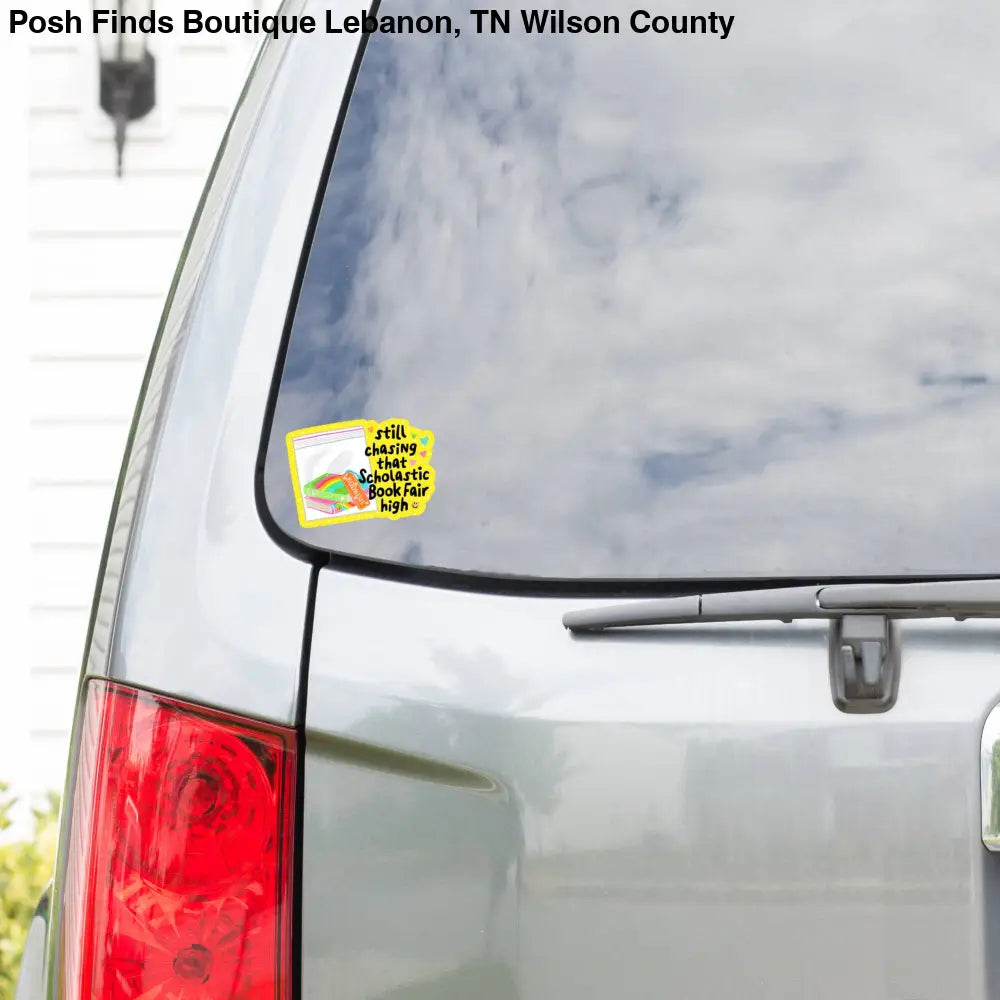 Book Read Funny Humor Lit Cute High Quality Vinyl Sticker - Posh Finds