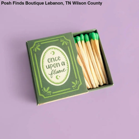 Bookish Book Themed Matchboxes: Once Upon A Flame - Posh Finds