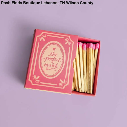 Bookish Book Themed Matchboxes: The Perfect Match - Posh Finds