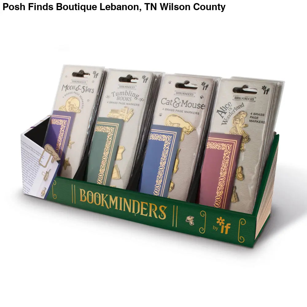 Bookminders Page Markers Starter Pack Display - Posh Finds
