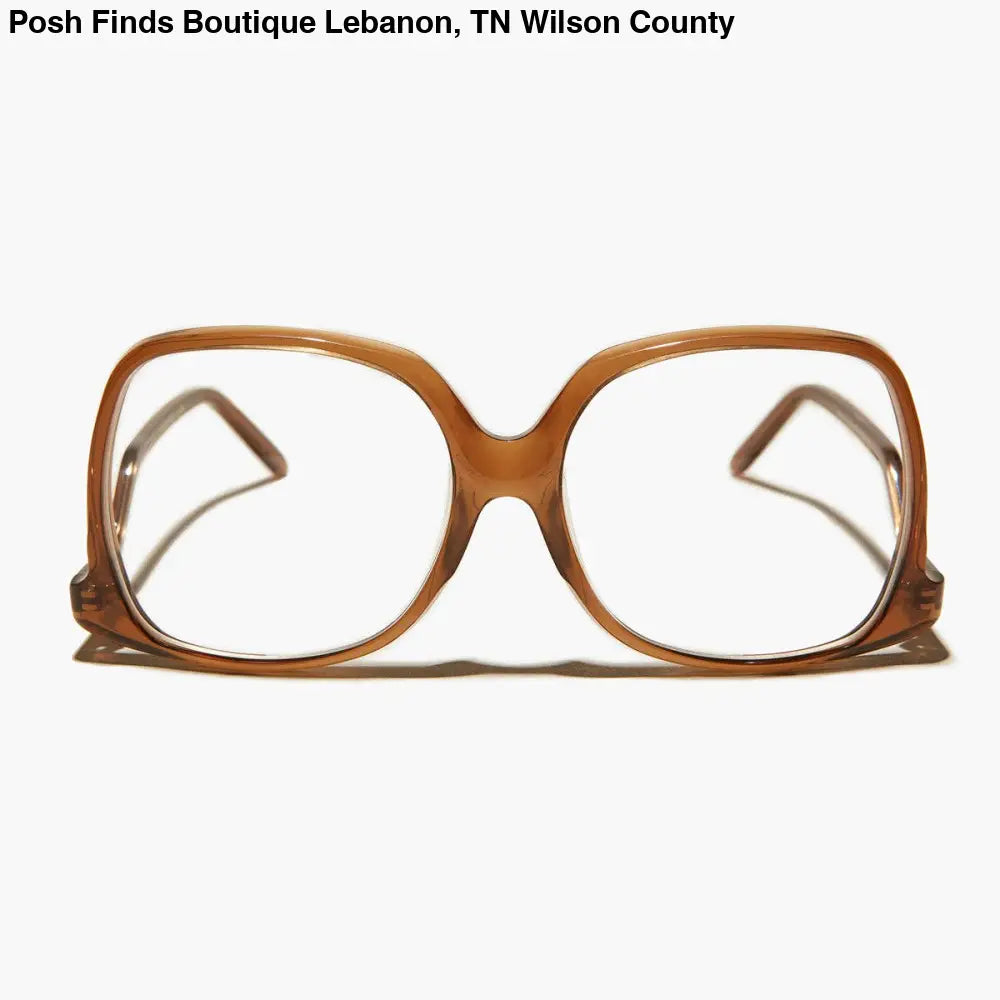 Brown Oversized Reader or Bifocal Glasses - Mia: Brown - Bifocal / 1.00 - Posh Finds