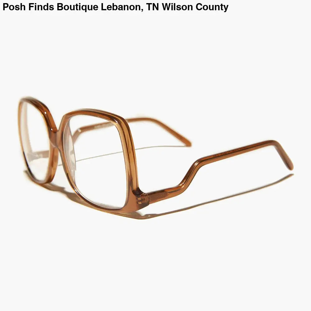 Brown Oversized Reader or Bifocal Glasses - Mia: Brown - Bifocal / 1.00 - Posh Finds