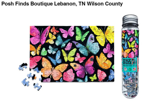 Butterflies Mini Jigsaw Puzzle - Posh Finds