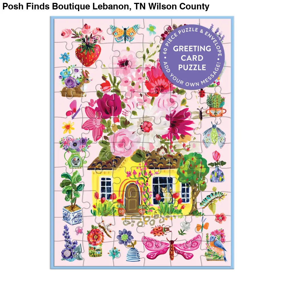 Buzzy Bouquets Greeting Card Puzzle