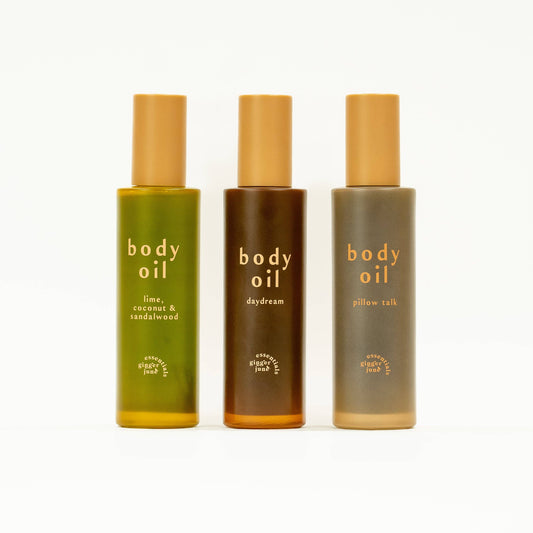 Body oil • 3 essential blends • 100% natural Joyful