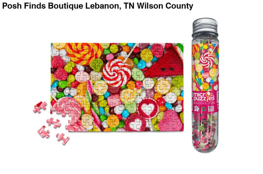 Candy Mini Jigsaw Puzzle - Posh Finds