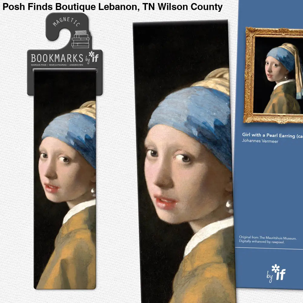 Classics Bookmarks: Flowers in a Blue Vase - Posh Finds