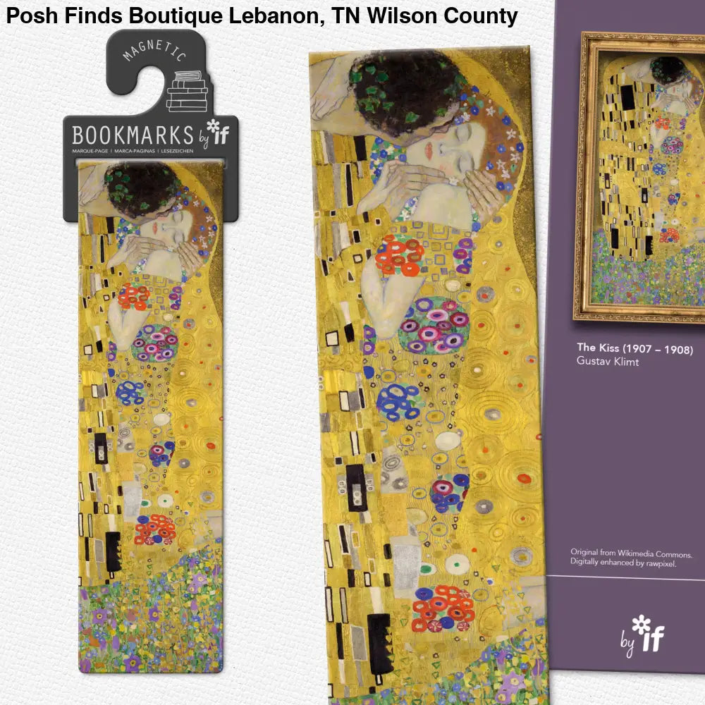 Classics Bookmarks: Flowers in a Blue Vase - Posh Finds