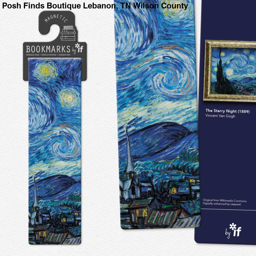 Classics Bookmarks: Flowers in a Blue Vase - Posh Finds