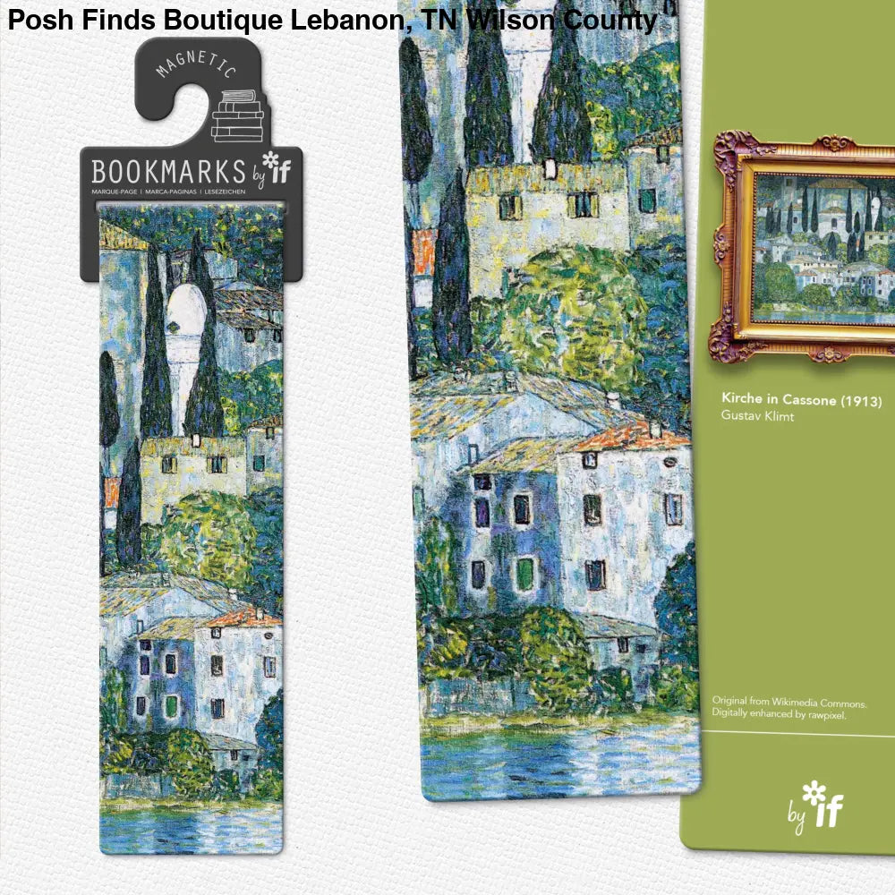 Classics Bookmarks: Flowers in a Blue Vase - Posh Finds