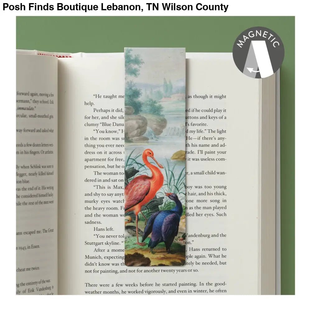 Classics Bookmarks: Flowers in a Blue Vase - Posh Finds