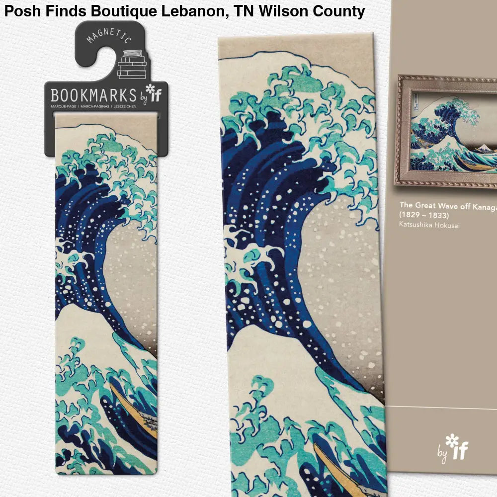 Classics Bookmarks: Flowers in a Blue Vase - Posh Finds