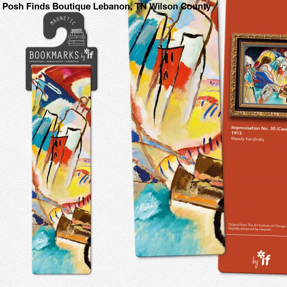 Classics Bookmarks: Flowers in a Blue Vase - Posh Finds