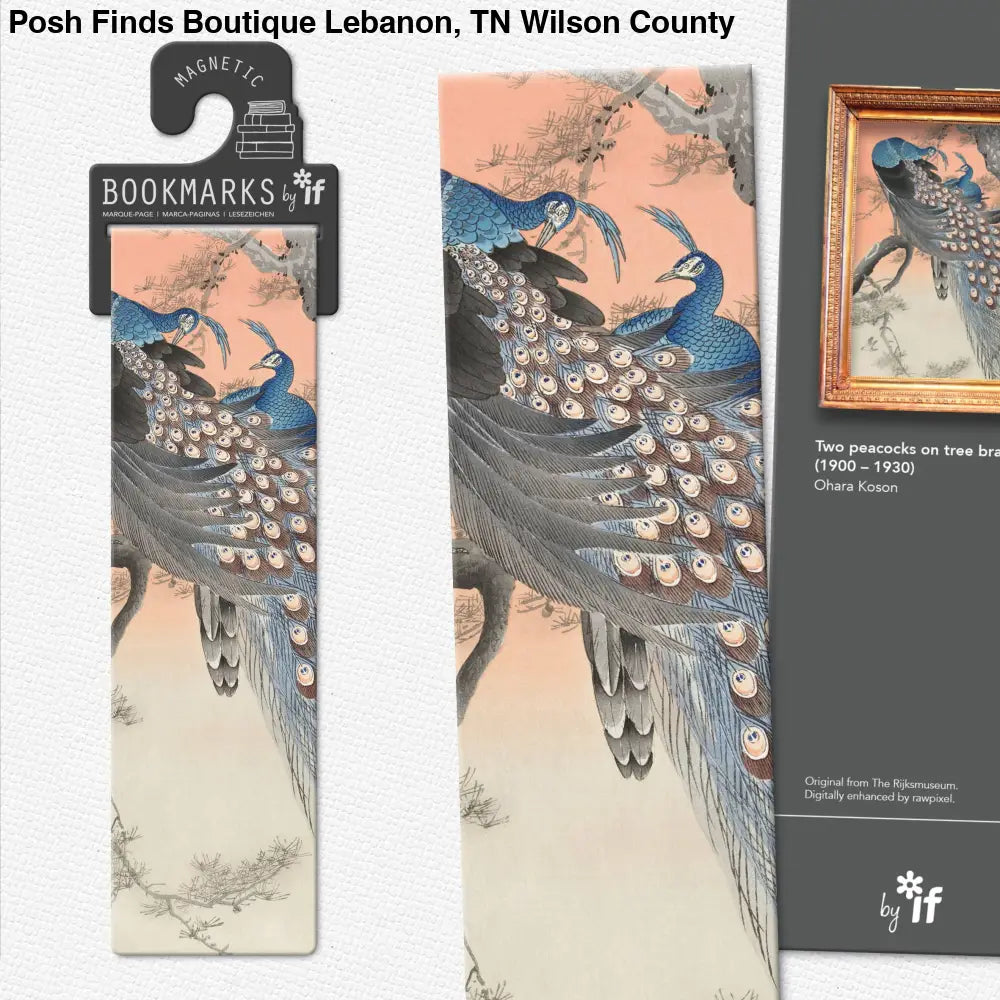 Classics Bookmarks: Flowers in a Blue Vase - Posh Finds
