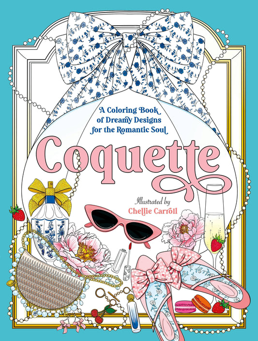 Coquette Coloring Book - Posh Finds