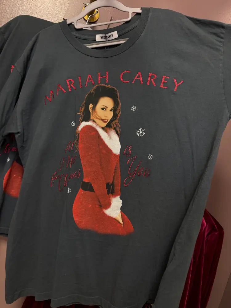 Daydreamer Mariah Carey All I Want for Christmas Tshirt - Posh Finds
