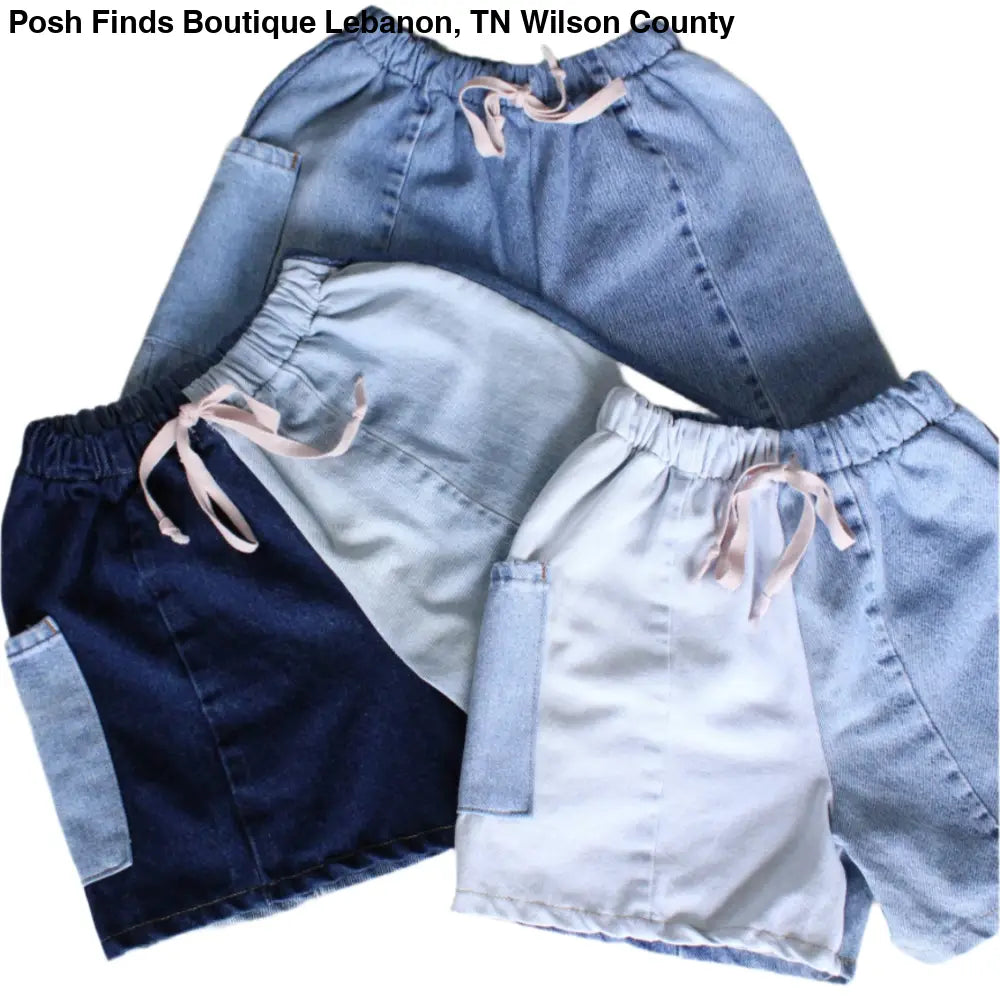 Denim Eco Short - Posh Finds