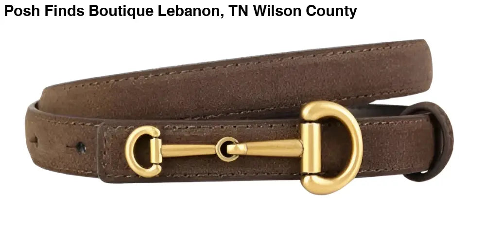 Dressage Belt - Brown - Posh Finds