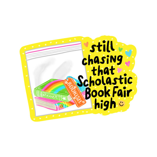 Book Read Funny Humor Lit Cute High Quality Vinyl Sticker - Posh Finds