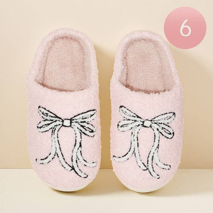 Ribbon Home Slippers