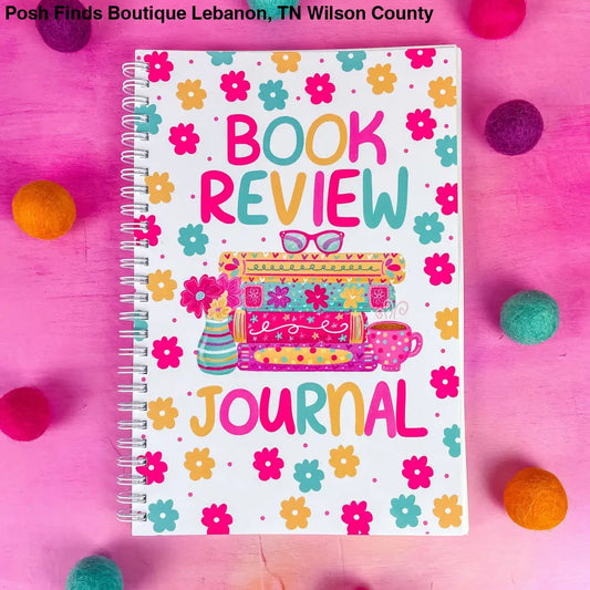 Floral Book Review Journal - Posh Finds