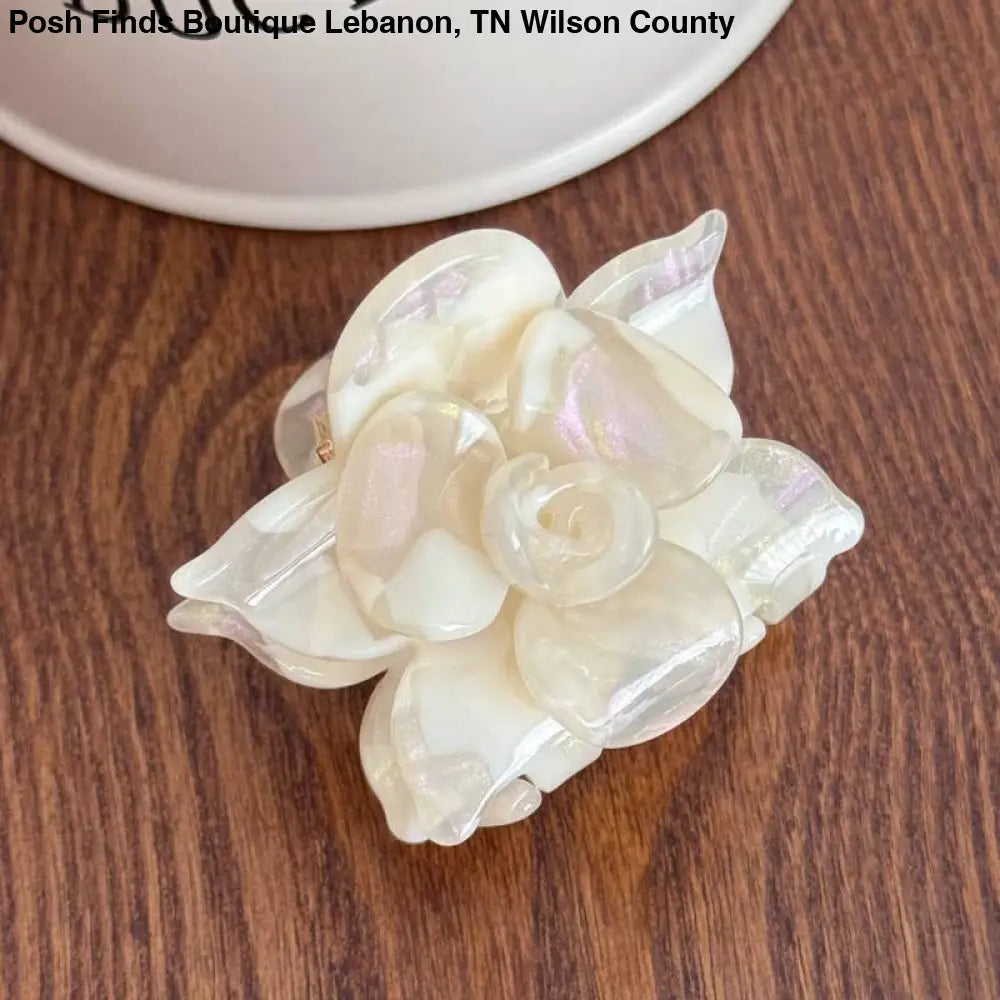 FLOWER POP COLOR HAIR CLAW CLIPS - Posh Finds
