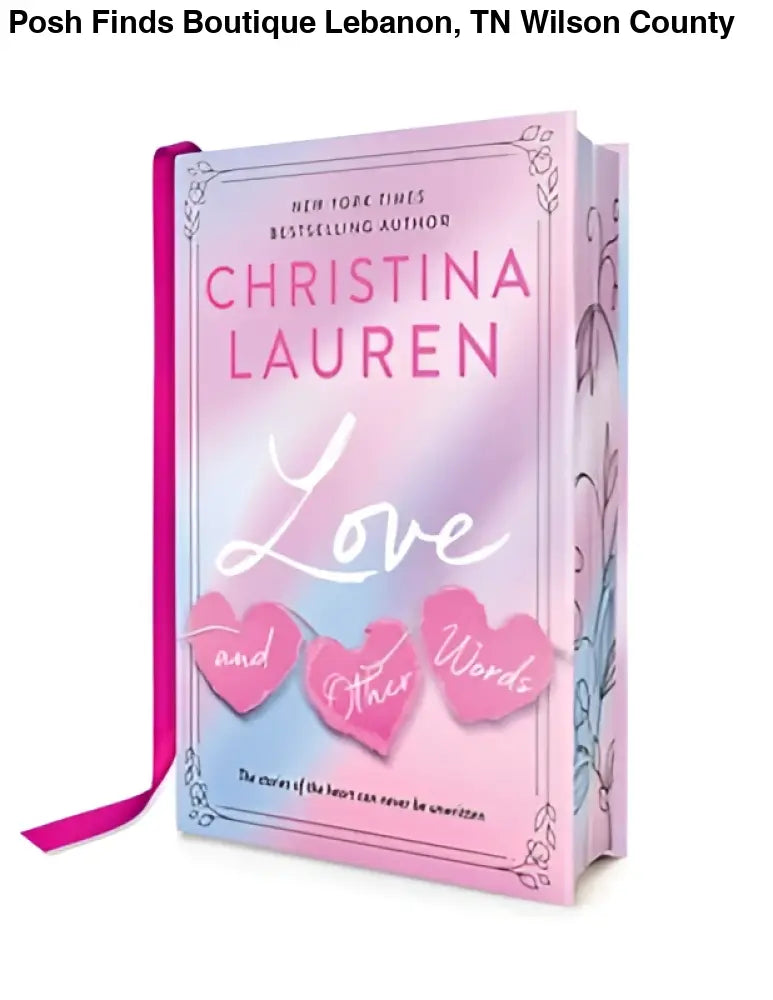 Gallery Books: Love and Other Words - Paperback - Posh Finds