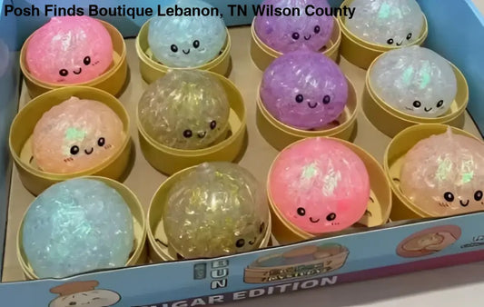 Glitter Orbee Dumpling Squishy - toys