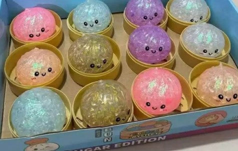 Glitter Orbee Dumpling Squishy - toys