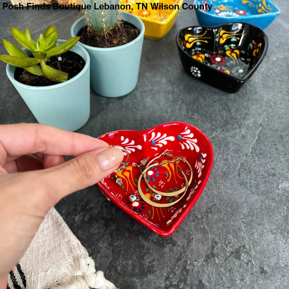 Handmade Ceramic Dish, Trinket Dish, Ring Dish, Cute Pottery - Posh Finds