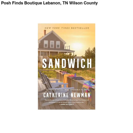 HarperCollins Sandwich by Catherine Newman - Paperback - Posh Finds