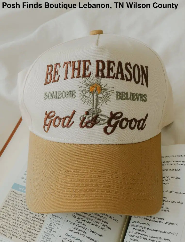 Hat: Be the Reason - Posh Finds