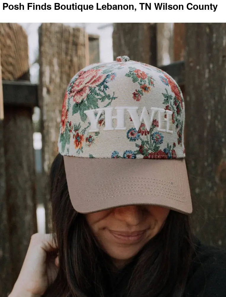 Hat: Floral YHWH - Posh Finds