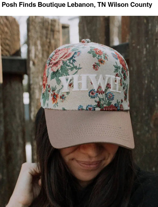 Hat: Floral YHWH - Posh Finds
