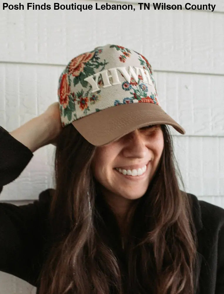 Hat: Floral YHWH - Posh Finds