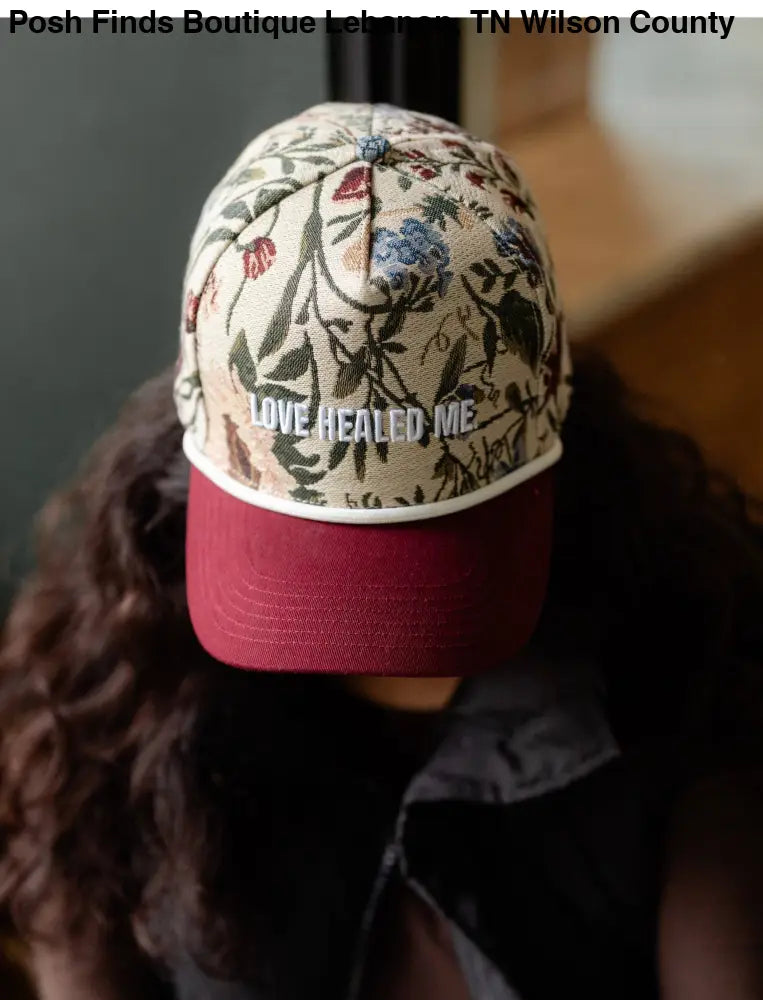 Hat: Love healed me - Posh Finds