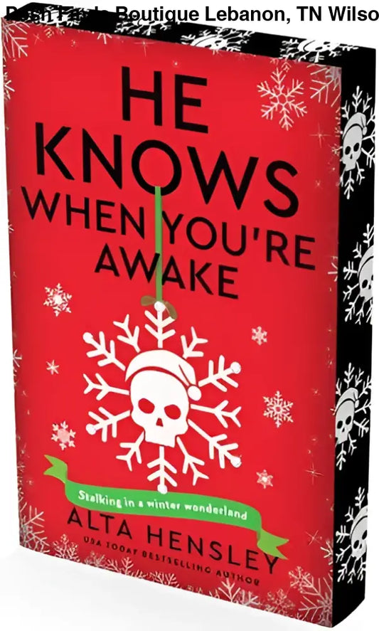 He Knows When You’re Awake : Alta Hensley - Posh Finds