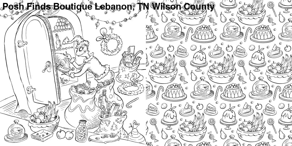 How The Grinch Stole Coloring Book - Posh Finds