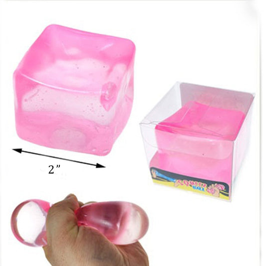 Ice Cube Squishy Toy Multiple Colors - toys