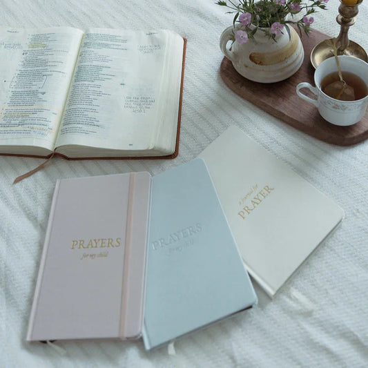 Journal for Prayers for my child Blue or Pink - books