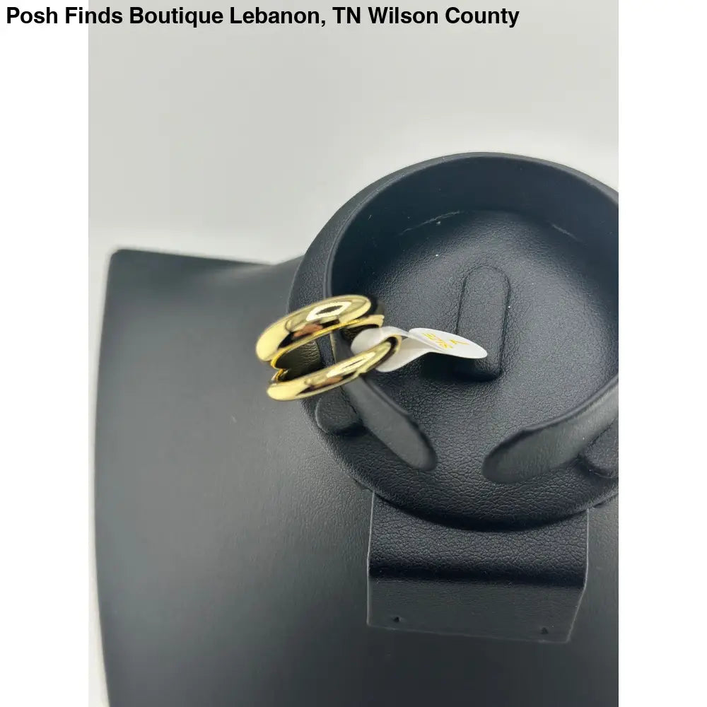 Loren Stewart x Curateur - Deux Open Band 14k Gold Plated Gold Ring Size 7 NWT - Posh Finds