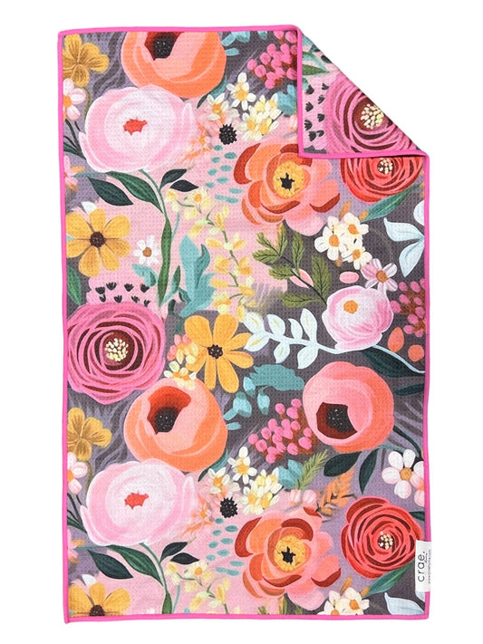 Margaret: Double-Sided Hand Towel: Multi / 17x27 in / Hand Towel - Posh Finds