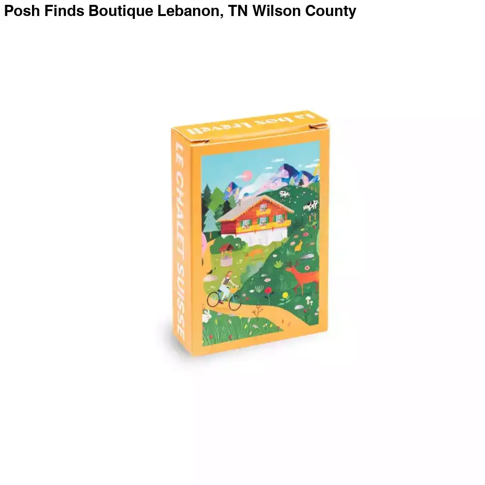 Mini puzzle The Swiss chalet 99 pieces - Posh Finds
