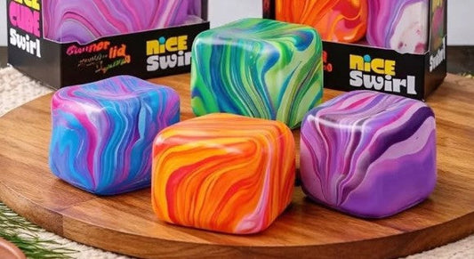 Mini Swirl Cube Squish - toys