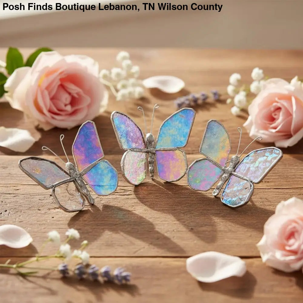 Mom Now that I’m Older: Handmade Glass Butterfly - Gifts